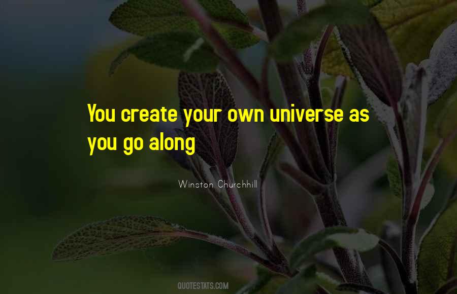 Own Universe Quotes #93498