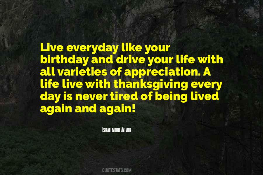 Quotes About Life Birthday #1166161