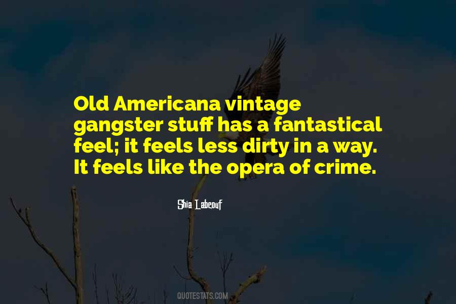 Vintage Crime Quotes #1635614