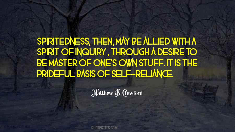 Quotes About Self Reliance #1347343