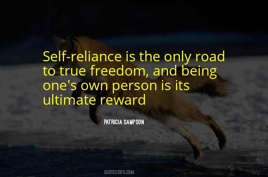 Quotes About Self Reliance #4351