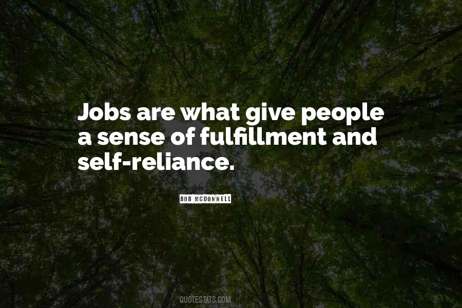 Quotes About Self Reliance #613358