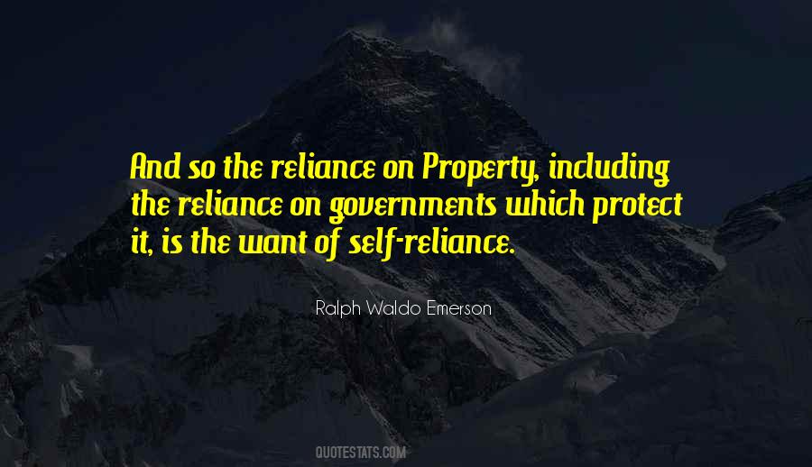 Quotes About Self Reliance #975921
