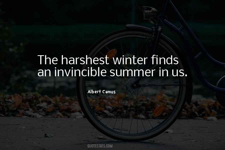 Quotes About Invincible Summer #56487