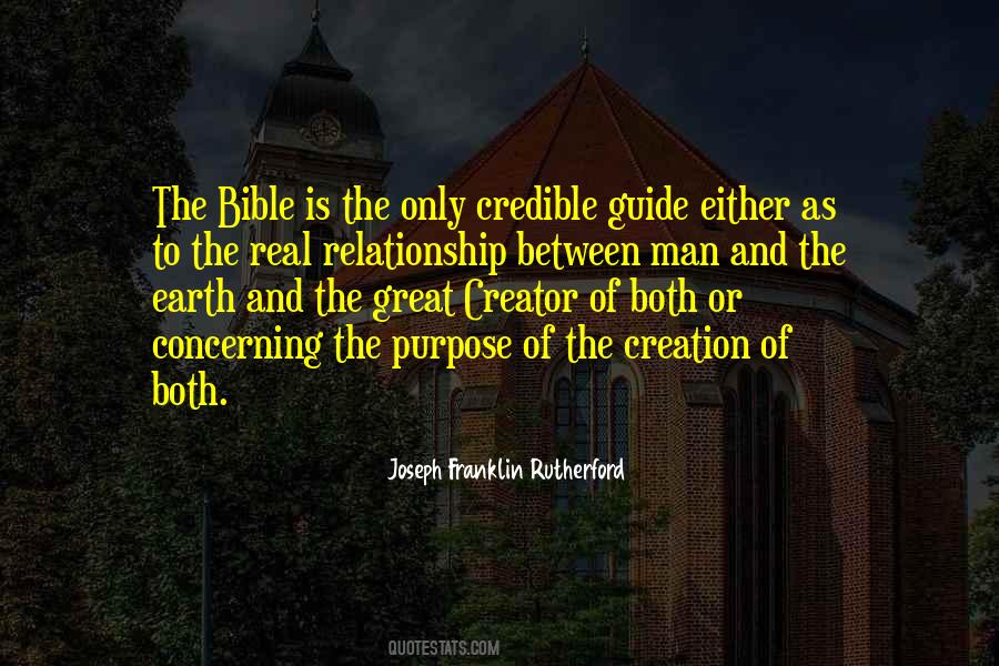 Bible Creation Quotes #1331381