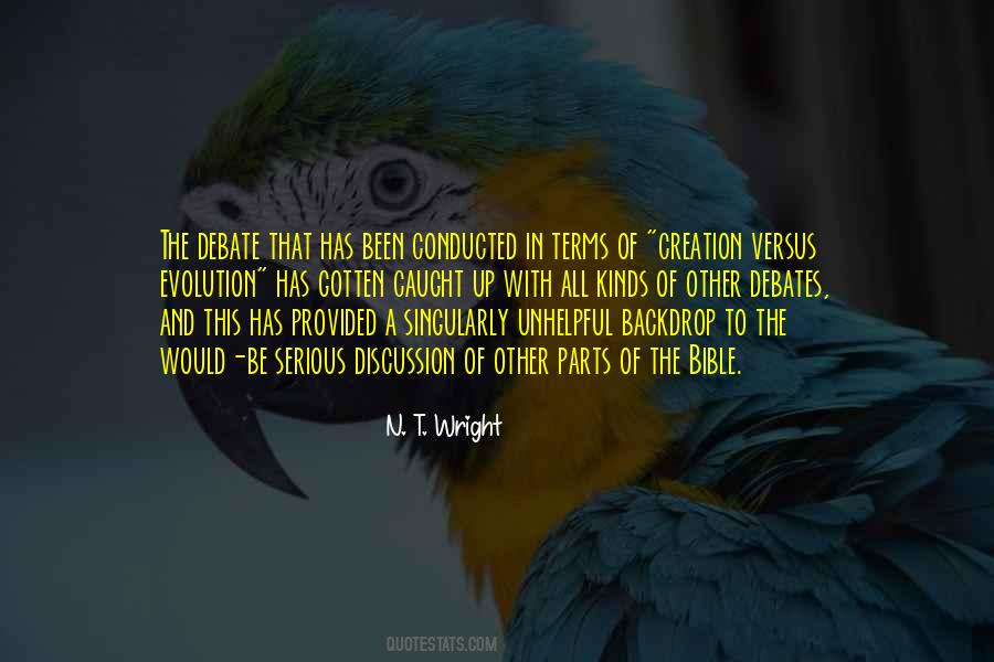 Bible Creation Quotes #1792793