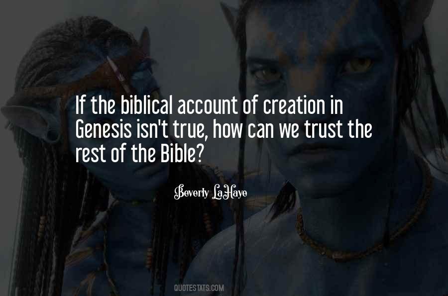Bible Creation Quotes #220140