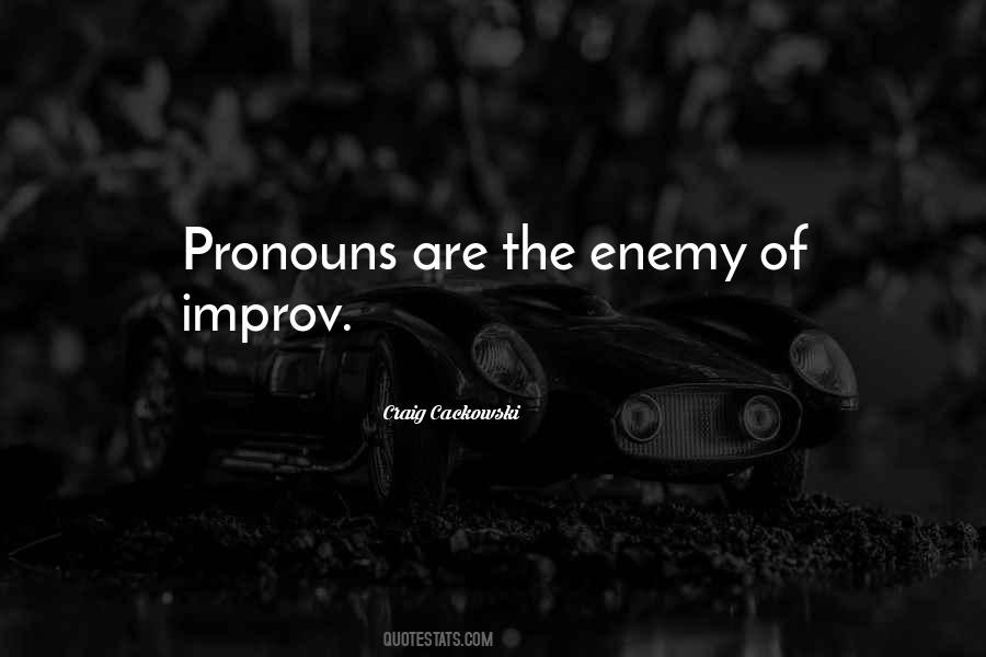 Quotes About Pronouns #839343