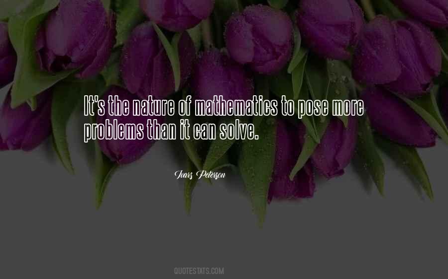 Quotes About Mathematics In Nature #1024602