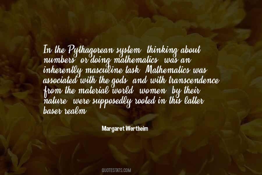 Quotes About Mathematics In Nature #21282
