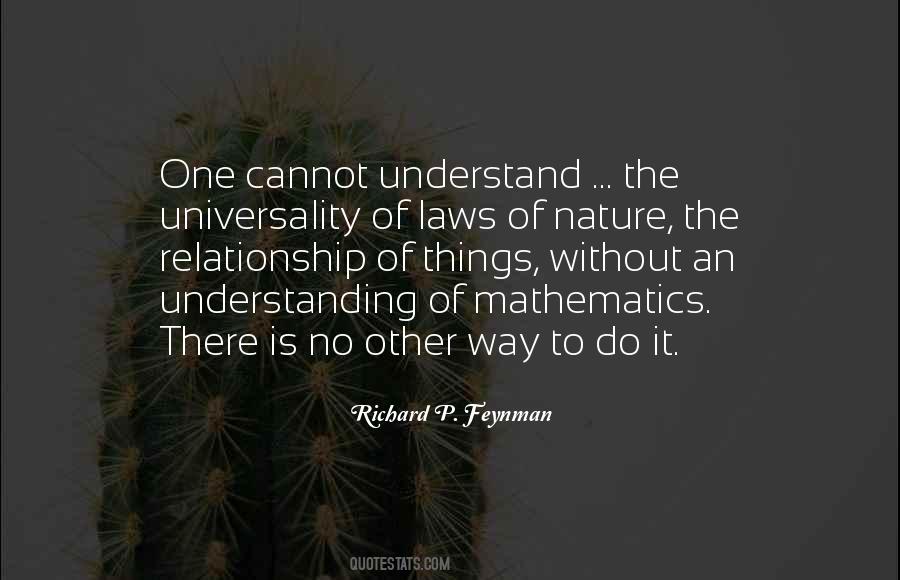 Quotes About Mathematics In Nature #306912