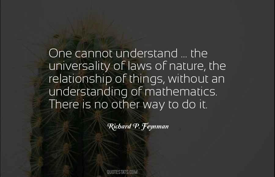 Quotes About Mathematics In Nature #306912