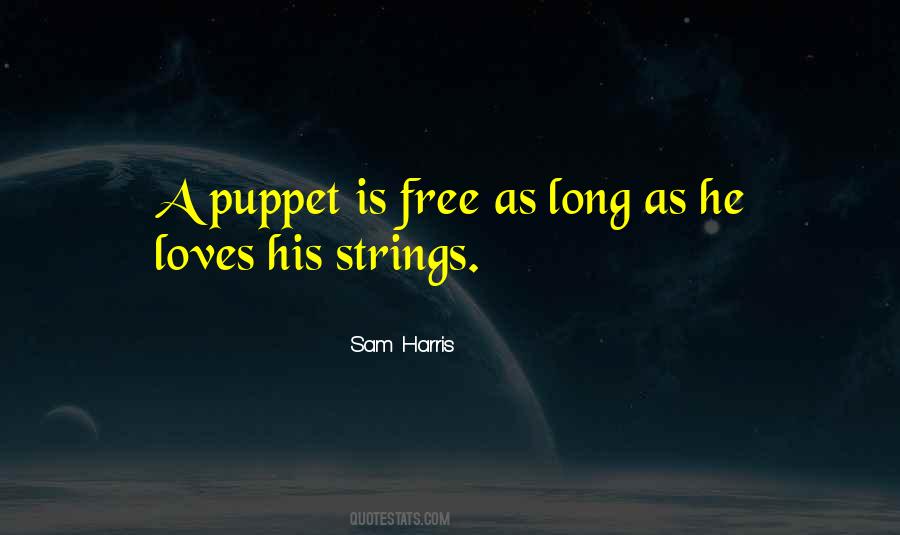 Quotes About Puppet Strings #816975