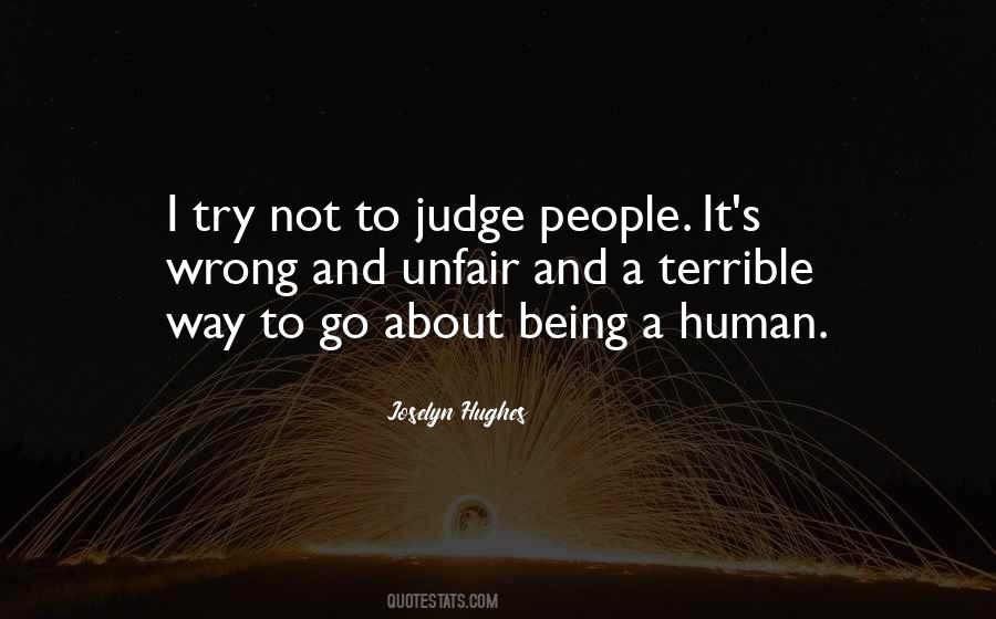 Quotes About People's Judgement #333161