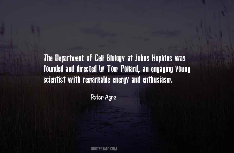 Quotes About Johns Hopkins #1514405