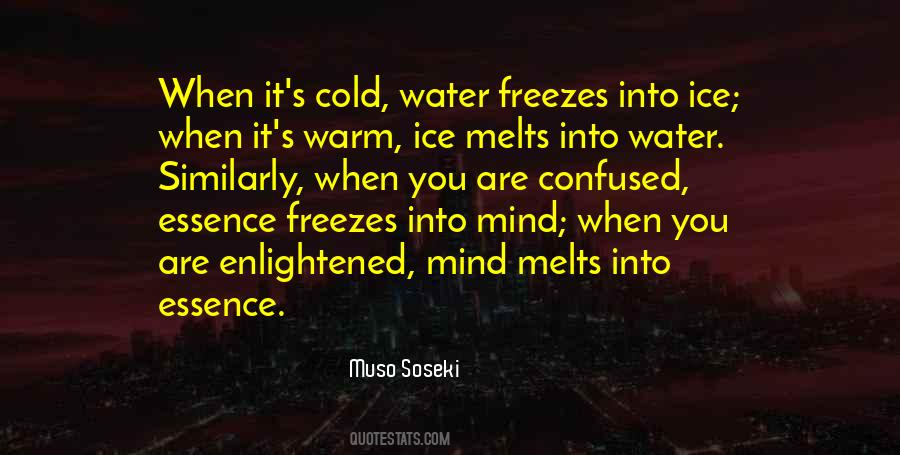 Water Freezes Quotes #1499357
