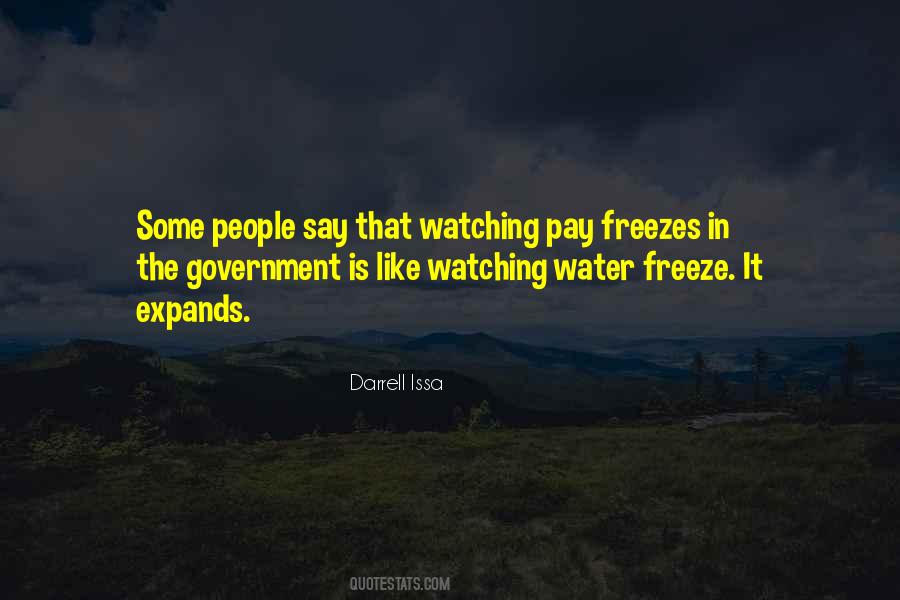 Water Freezes Quotes #530901
