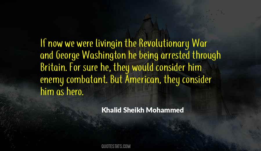 Quotes About Revolutionary War #155190