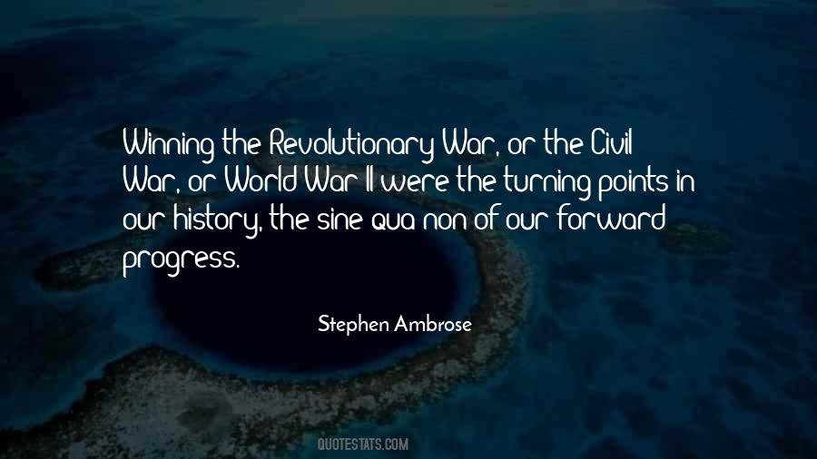 Quotes About Revolutionary War #291711