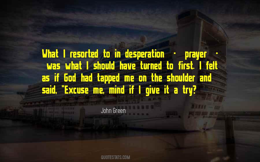 Quotes About Desperation For God #703159