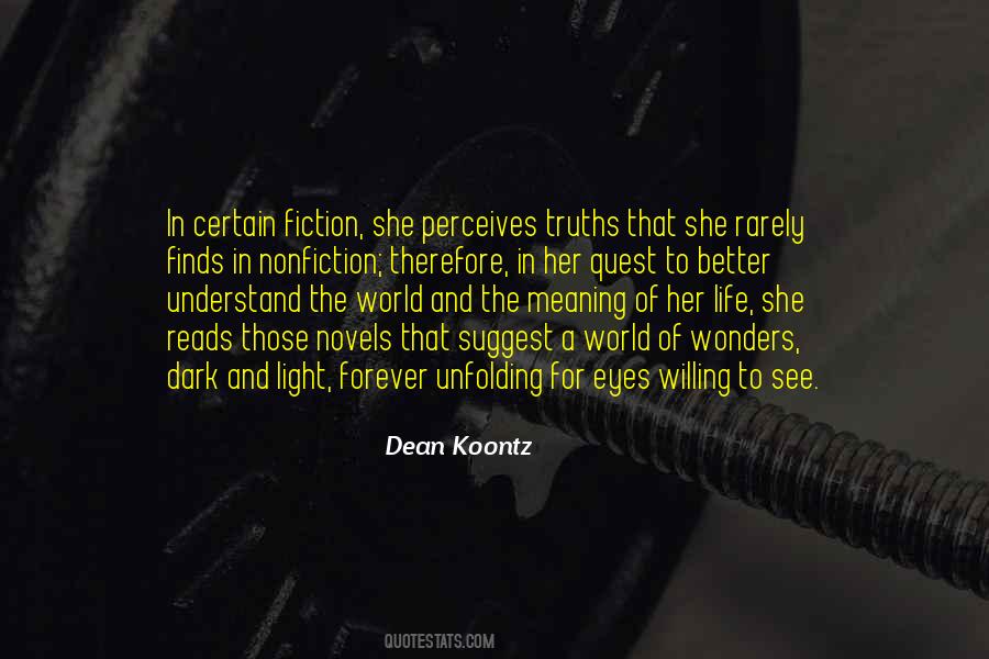 Quotes About Dark And Light #235296