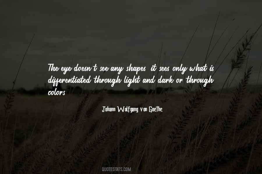 Quotes About Dark And Light #56585