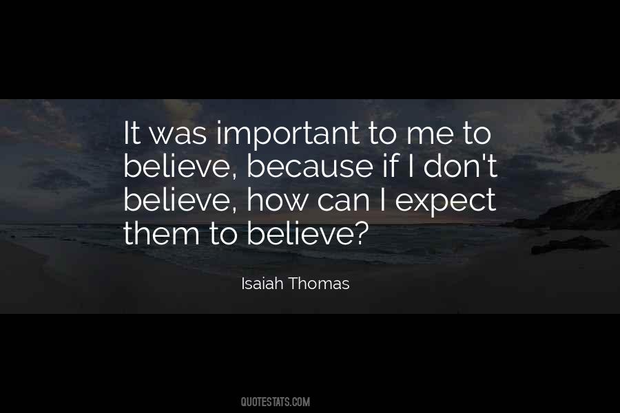 How To Believe Quotes #46296