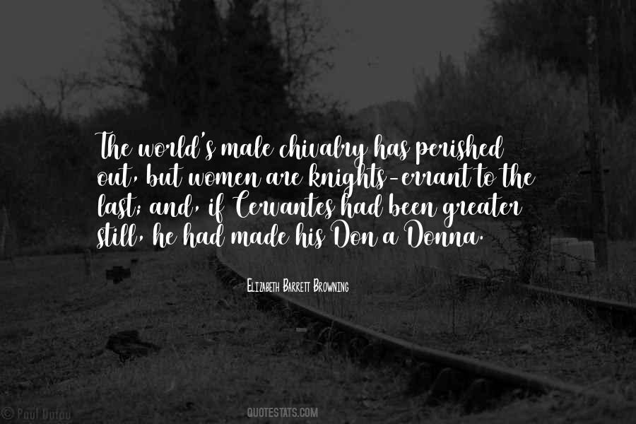 Male Chivalry Quotes #380648