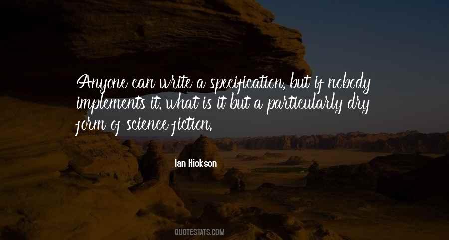 Quotes About Writing Science Fiction #100962