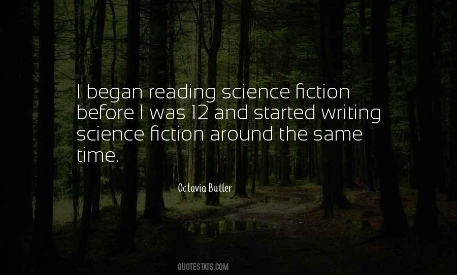 Quotes About Writing Science Fiction #1019178