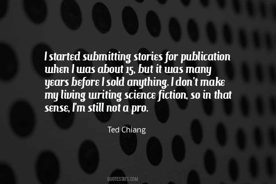 Quotes About Writing Science Fiction #1151386