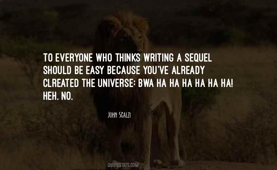 Quotes About Writing Science Fiction #1604526
