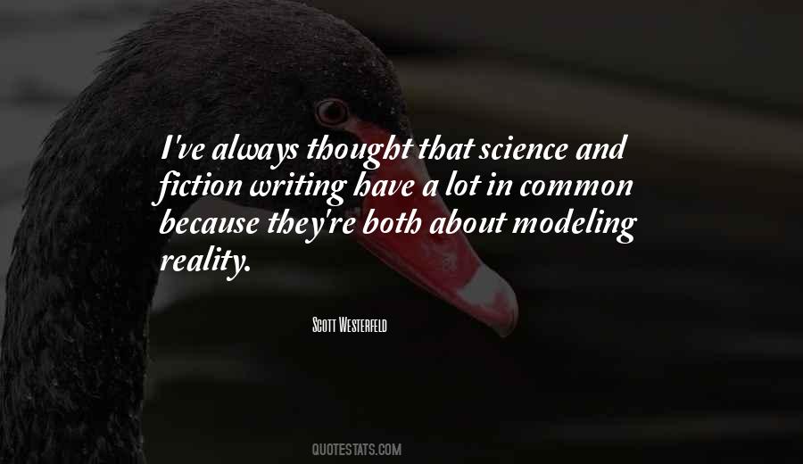 Quotes About Writing Science Fiction #1688276