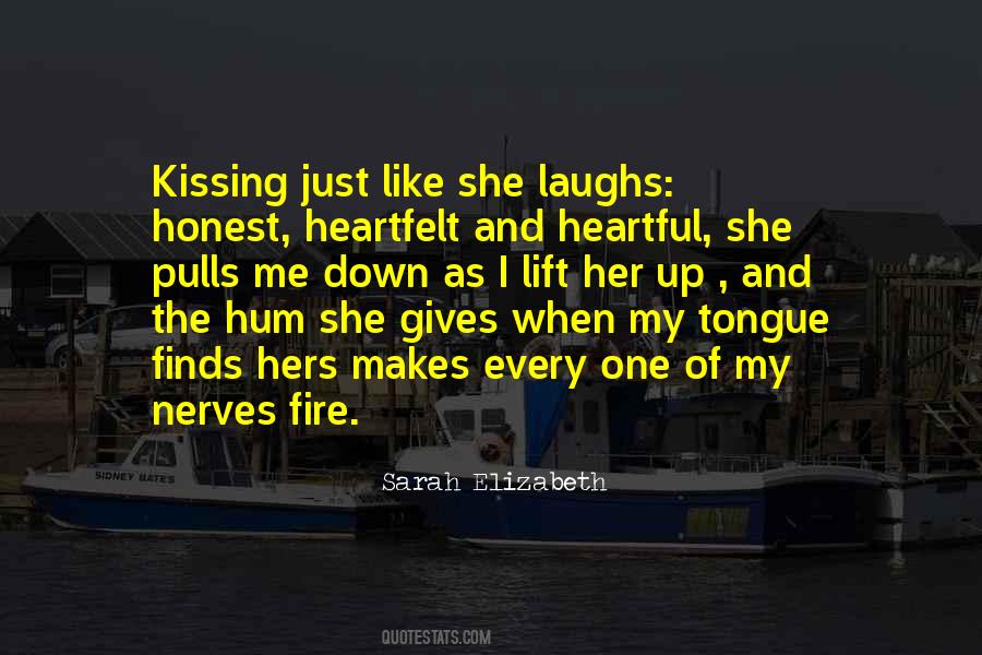 Quotes About Tongue Kissing #28848