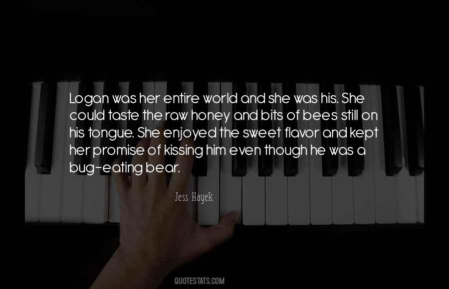 Quotes About Tongue Kissing #415177