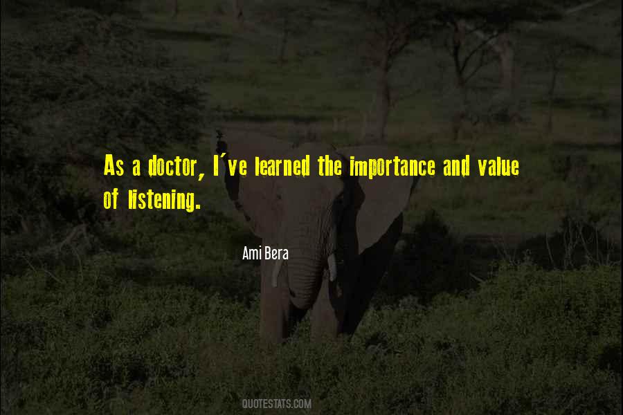 Value And Importance Quotes #1700139