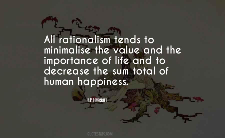 Value And Importance Quotes #883492