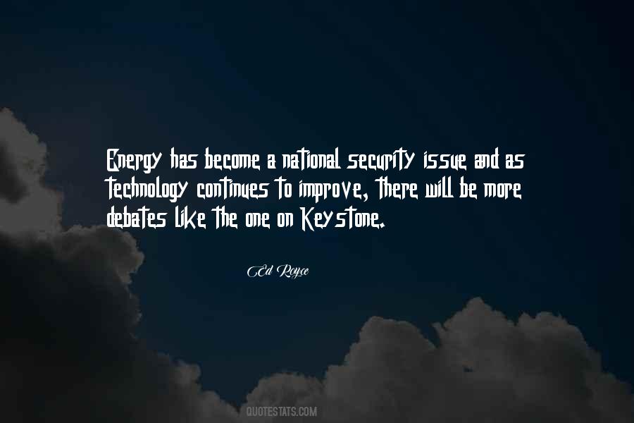 Quotes About Energy Security #308776