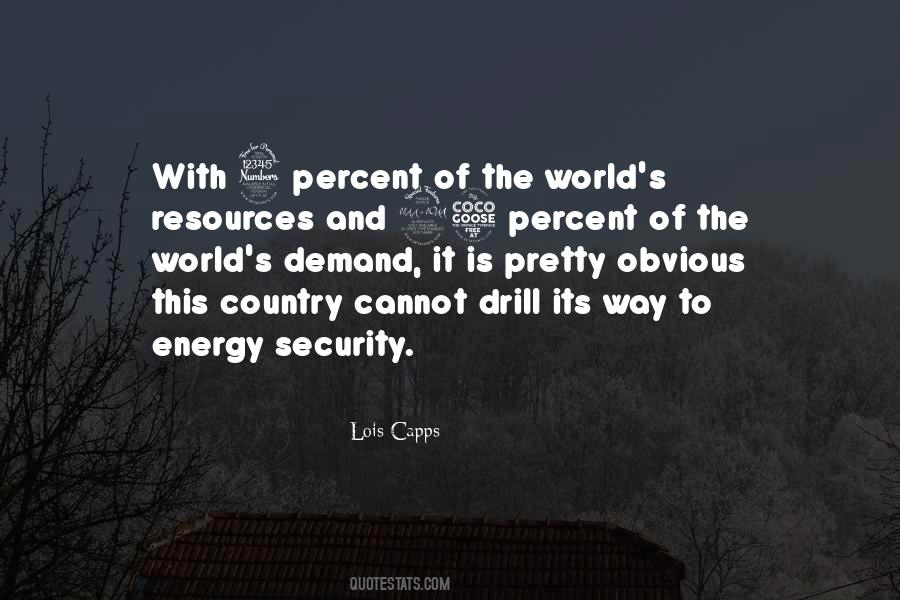 Quotes About Energy Security #900594