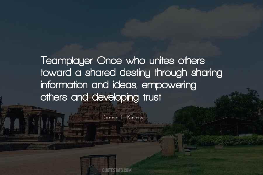Quotes About A Teamwork #435981