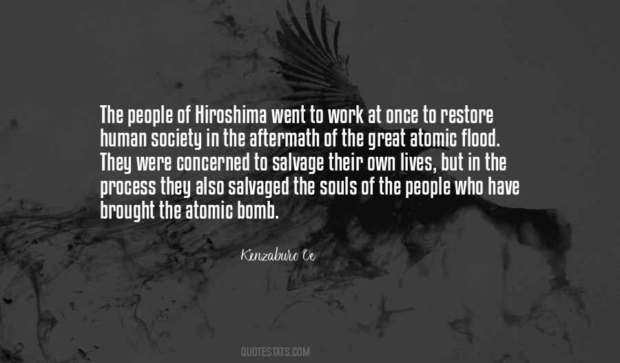 Quotes About Hiroshima #1140292