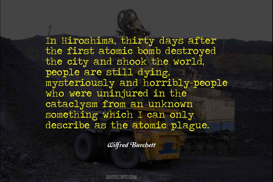 Quotes About Hiroshima #914281