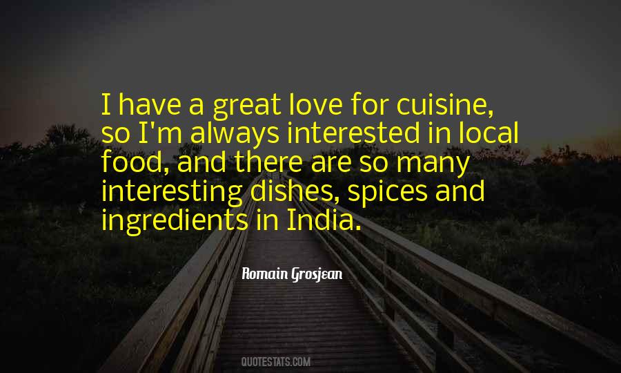 Quotes About Cuisine #702865