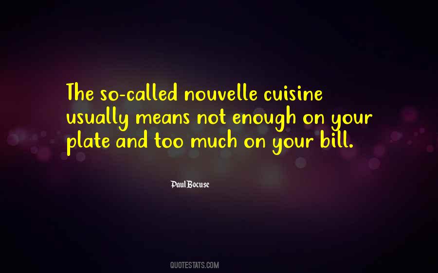 Quotes About Cuisine #993523