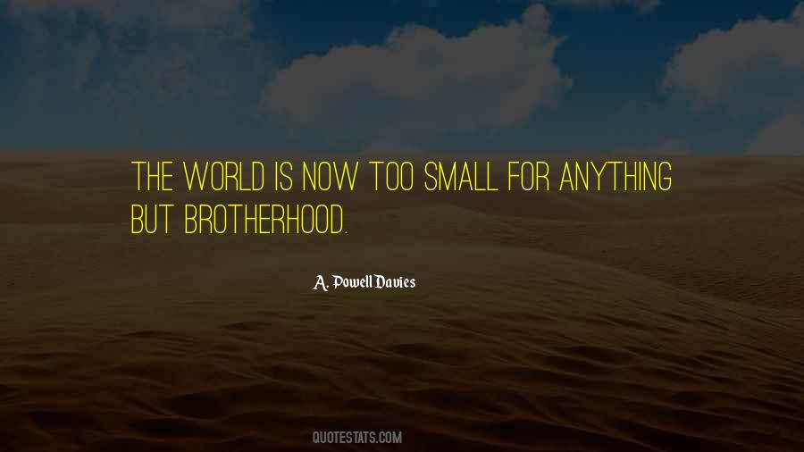 Quotes About The World Is Too Small #1163938