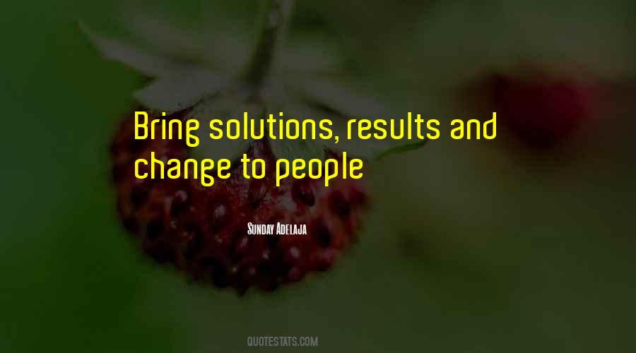 Quotes About Providing Solutions #937895