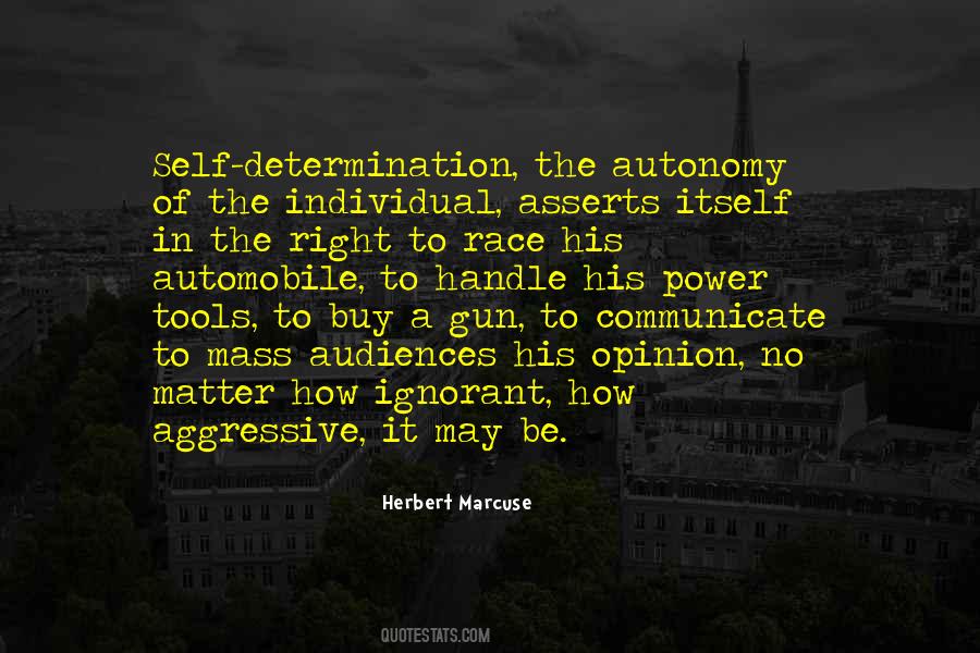 Quotes About Self Determination #1093658