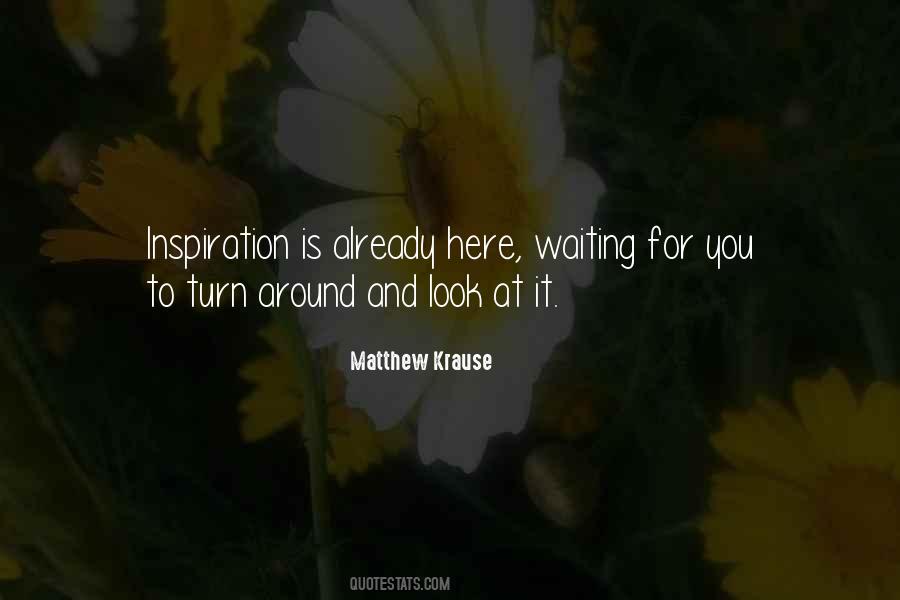 Quotes About Waiting Your Turn #73509
