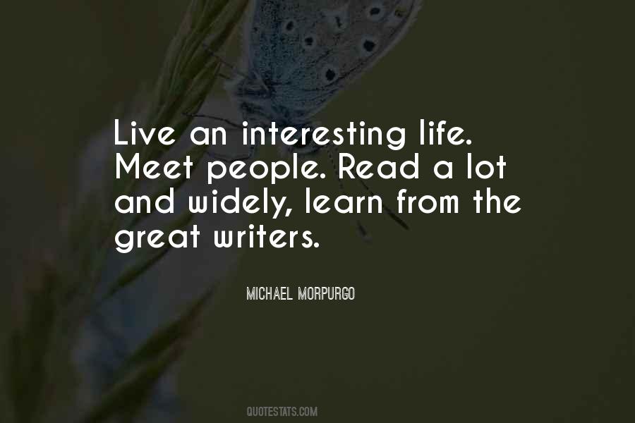 Quotes About Interesting Life #1626788