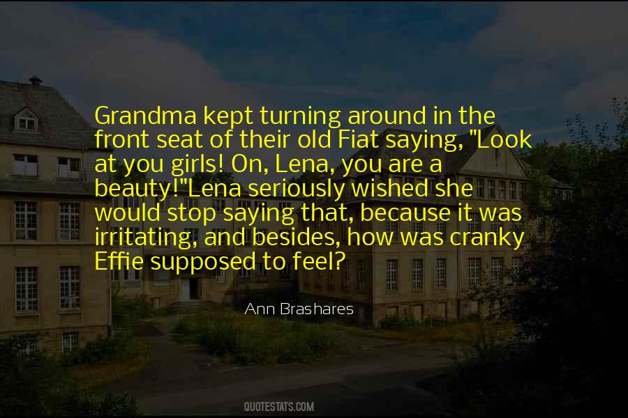 Old And Cranky Quotes #1666756
